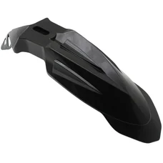 FRONT MUDGUARD FOR 50cc SUPERMOTARD - BLACK-(UNIVERSAL) -REPLAY-