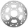 BRAKE DISC FOR DERBI 50 SENDA DRD 2004>2008 Rear, GPR 1997>2003 Rear/ PEUGEOT 50 XPS 2002> Rear, XR6 2002> Rear (EXT 220mm - INT 57mm - 6 Holes )  -IGM-