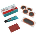 REPAIR KIT -  FOR BICYCLE INNER TUBE- TIP TOP TT01 IN BOX (4 PATCHS F0 15mm + 1 PATCH F2 45x15mm + GLUE 3g + SANDING PAPER) WITH USER MANUAL (506 0007)