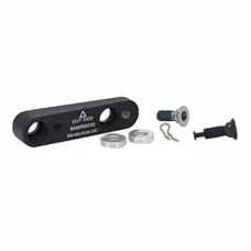 ADAPTATEUR / REHAUSSE FREIN A DISQUE ROUTE FLATMOUNT ARRIERE SHIMANO ETRIER 140mm POUR DISQUE 160mm