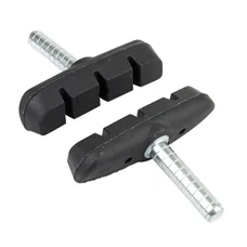 BRAKE PADS FOR MTB- SMOOTH STUD SYMETRIC- MARWI 55mm BLACK (1 PAIR)