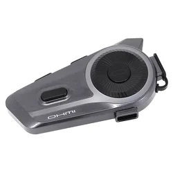 INTERCOM ASMAX OHMI BLUETOOTH 5.4 JUSQU-A 4 UTILISATEURS / 2KM PORTEE PILOTE A PILOTE