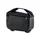 SINGLE BAG FOR BICYCLE-REAR- RACKTIME YVES BLACK On rear luggage rack (L 32cm x L 20cm x h 14cm)  - COMPATIBLE RACKTIME SNAP-IT SYSTEM