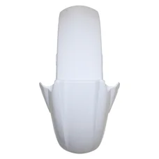 GARDE BOUE AV MAXISCOOTER ADAPTABLE YAMAHA 125 XMAX 2006>2009 / MBK 125 SKYCRUISER 2006>2009 BLANC BRILLANT  -P2R-