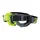 MASQUE/LUNETTES CROSS PROGRIP 3300 TR VISION JAUNE FLUO/GRIS ECRAN TRANSPARENT LIGHT SENSITIVE ANTI-RAYURES/ANTI U.V./ANTI-BUEE (HOMOLOGUE CE-EN-N° AC-96025 REV.2)