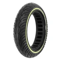 PNEU TROTTINETTE PLEIN  8.5 X 2.00 NOIR LISERET FLUO / NOIR - LARGEUR INTERIEUR 36 mm (POUR XIAOMI M365 ET AUTRES)