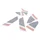AUTOCOLLANT/STICKER/KIT DECORS SUPER SPORT ORIGINE PIAGGIO 125-300 GTS 2022> -2H005296
-