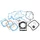 COMPLETE GASKET SET - FOR MAXISCOOTER PIAGGIO 400 BEVERLY TOURER E3 2008>2010, MP3 2007>2011  -ARTEIN-