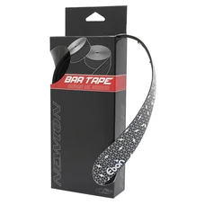 RUBAN DE GUIDON / CINTRE NEWTON EBON NOIR DEGRADE BLANC AVEC BOUCHONS (CONFORTABLE EPAISSEUR 2.6mm)