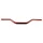 GUIDON 50 A BOITE KRM PRO RIDE OVERSIZE DIAM 28,6mm ALU FULL ROUGE