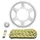 KIT CHAINE ADAPTABLE APRILIA 125 RS4 2011>2020, RS4 GP REPLICA 2018>2020  428  13x60  (DEMULTIPLICATION ORIGINE)  -AFAM-