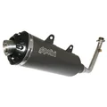 EXHAUST FOR MAXISCOOTER POLINI BLACK FOR KYMCO 300 XCITING (190.0059)