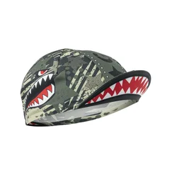 CASQUETTE VELO STYLE MILITARY LES CROCS DECO VERT -5951