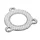 JOINT DE SILENCIEUX 50 A BOITE RIEJU 50 MRT EURO 5 (3 TROUS) (VENDU A L'UNITE)  -P2R-