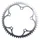 PLATEAU ROUTE 5BRA D.135 MICHE 52DTS EXTERIEUR POUR CAMPAGNOLO NOIR (AXE CARRE) 9/10V.