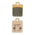 BRAKE PADS -POLINI FOR PIAGGIO 125 LIBERTY, 50 ZIP, 125 VESPA / BENELLI 50 491 RR / SYM 50 SYMPHONY, 125 SYMPHONY  (L 35.5mm - H 48.8mm - thk7mm)  (174.2014)  (SINTERED)
