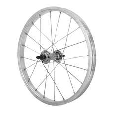 ROUE CITY 16" x 1.75 ALU AVANT MOY ACIER 100 mm AXE PLEIN