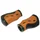 POIGNEE CITY/VTC PROGRIP 988 NOIR/MARRON Ø22mm L85mm (PAIRE) STYLE VINTAGE