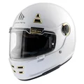 CASQUE INTEGRAL MT JARAMA A0 UNI BLANC NACRE BRILLANT  L (ECE 22.06)
