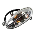 TURN SIGNAL FOR MAXISCOOTER PEUGEOT 125 SUM UP FRONT/LEFT TRANSPARENT-CEE APPROVED-   -SELECTION P2R-