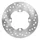 BRAKE DISC FOR HONDA 125 FORZA 2015>2021, 250 FORZA 2005>2009, 300 FORZA 2013>2020, 125 SH I 2009>2021, SH I 300 2016>2020, 600 SILVERWING 2003>2007 (EXT 240mm - INT 105mm - 4 Holes) -P2R