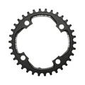 PLATEAU VTT 4BRA D.104 POUR SRAM XO1 STRONGLIGHT 34DTS MONO NOIR ALU 7075 11V. NARROW WIDE - EPAISSEUR 5mm