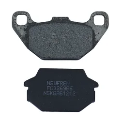 BRAKE PADS NEWFREN FOR KYMCO 50 AGILITY 2014> Front   125 AGILITY R16 2008>2012 Front   PEOPLE 2007> Front  SYM 125 JOYRIDE 2001>2004 Rear 500 GT 2007> Rear  (FD0269BE)  (SCOOTER ELITE ORGANIC)