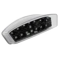 FEU ARRIERE 50 A BOITE ADAPTABLE DERBI 50 SENDA 1995>2001/PEUGEOT 50 XP6, XR6/MBK 50 X-LIMIT/YAMAHA 50 DTR LEXUS NOIR A LEDS (15 LEDS ROUGES)  -REPLAY-