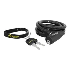 ANTITHEFT FOR BICYCLE- KEY COILED CABLE - AUVRAY SPECIAL FOR RENTAL - Ø10 mm Long 1,50 M (IN BAG -WITHOUT BRACKET)