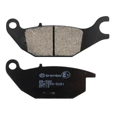 PLAQUETTE DE FREIN BREMBO POUR YAMAHA 125 TRICITY 2014>2019 AR GAUCHE (SCOOTER CARBONE CERAMIQUE) -07110CC