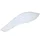 REAR SIDE COVER (LOWER) FOR MAXISCOOTER YAMAHA 500 TMAX 2008>2011 -GLOSS WHITE- LEFT  -SELECTION P2R-