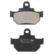 PLAQUETTE DE FREIN NEWFREN POUR SUZUKI 125 GZ MARAUDER 1998>2011 AV, 250 GZ MARAUDER 1999>2008 AV, 125 VL INTRUDER 2000>2008 AV, 250 VL INTRUDER 2000>2007 AV  (FD0092BT1)  (TOURING ORGANIQUE)