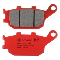 PLAQUETTE DE FREIN BREMBO POUR HONDA 600 CB F HORNET 1998>2012 AR, 1100 CRF L AFRICA TWIN 2020> AR/KAWASAKI 650 KLE VERSYS 2016> AR/YAMAHA 700 MT-07 2014> AR (ROUTE CARBONE CERAMIQUE) -07HO36SP