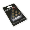 GALET/ROULEAU MAXISCOOTER ARTEK K1  18x14  14,0g (x6)  POUR SCOOTER 125 CHINOIS/PEUGEOT 125 TWEET/ KYMCO 125 DINK-STREET, AGILITY/SYM 125 FIDDLE, GTS