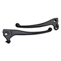 LEVIER DE FREIN ADAPTABLE MBK 50 BOOSTER 1999>2003 / YAMAHA 50 BW'S 1999>2003  NOIR (PAIRE)  -REPLAY-