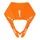 HEADLIGHT FAIRING FOR 50cc MOTORBIKE BETA 50 RR 2012> ORANGE  -P2R-