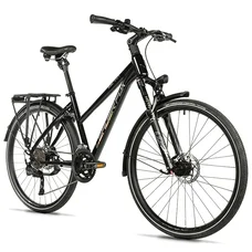 VELO MUSCULAIRE VTC 28 LEADER FOX ESPIRIT 2025 FEMME NOIR 9V CADRE ALU 16,5 POUCES (TAILLE ADULTE 158 à 168 cm)