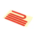 REFLECTIVE STICKER - FOR E-SCOOTER XIAOMI M365, PRO RED  -SELECTION P2R-