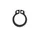 CIRCLIP FOR CLUTCH CONTROL "PIAGGIO GENUINE PART" GILERA 50 SMT, RCR/APRILIA 50 SX, RX, RS  -00000047110-