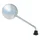 RETROVISEUR ADAPTABLE PIAGGIO 50-125 VESPA LX 2009>, 150 VESPA 2009>2012  DROIT CHROME (OE CM179802) (HOMOLOGUE CE)  -SELECTION P2R-