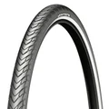 TYRE FOR URBAN/TREKKING BIKE-  700 X 28 MICHELIN PROTEK BLACK RIGID (28-622) REFLECTIVE