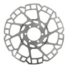 DISQUE DE FREIN ROUTE / VTT 6 TROUS ELVEDES 160mm ARGENT -EPAISSEUR 1.8 mm