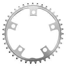 PLATEAU ROUTE 5BRA D.110 STRONGLIGHT 39DTS INTERIEUR ARGENT ALU 7075 TYPE SHIMANO 9/10V.