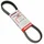 BELT FOR MAXISCOOTER PEUGEOT 125 SATELIS RS KOMPRESSOR  (851 x 24,3 x 9,5 x 28°)  -BANDO S17-009-