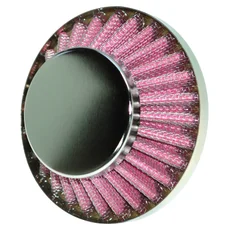 AIR FILTER REPLAY SAUCER KN CHROME STRAIGHT FIXING Ø 35/28