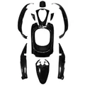FAIRINGS/BODY PARTS FOR SCOOT  SYM 50 MIO BLACK GLOSS  (10 PARTS KIT)  P2R