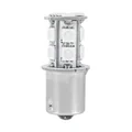 LIGHT BULB 12V LEDS 3,3W 13SMD 8000>10000K FOOT BA15S - BRIGHT RED EFFECT- (TURN LIGHT) (SOLD PER UNIT)  -SELECTION P2R-