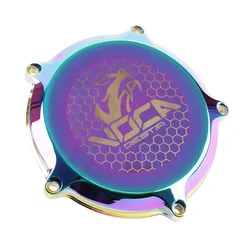 COUVERCLE EMBRAYAGE 50 A BOITE VOCA RACING POUR MINARELLI 50 AM6 / RIEJU 50 MRT / BETA 50 RR / SHERCO 50 SM-R, SE-R ALU CNC NEO-CHROME