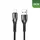 CABLE DE CHARGEMENT USB-A RIXUS NOIR 10W POUR APPLE LIGHTNING (VENDU A L'UNITE) -RXUC37AL