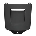 FRONT ENGINE COVER (TRAPDOOR) FOR SCOOT REPLAY DESIGN EDITION FOR MBK 50 BOOSTER 2004>/YAMAHA 50 BWS 2004> -BLACK- MAT